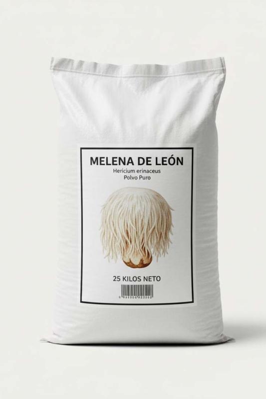 Melena de León Puro en Polvo (25 kg) 